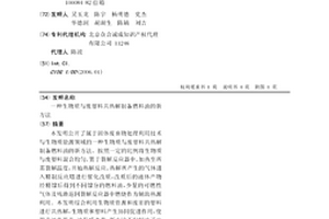 一种生物质与废塑料共热解制备燃料油的新方法