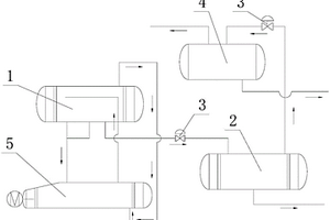 用于烷基化反应废酸中烃回收装置