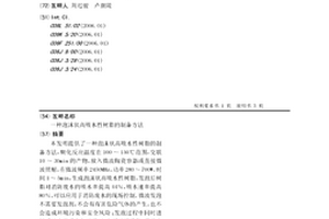 一种泡沫状高吸水性树脂的制备方法