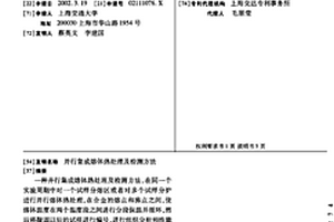 并行集成熔体热处理及检测方法
