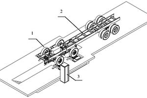 一种用于双转向轴汽车车轴侧向力调整检验台