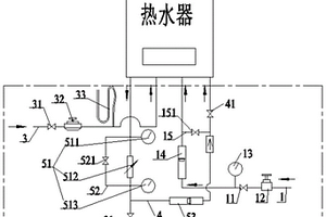一种燃气热水器的模拟水阻检测装置