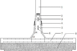 适用于高速公路改扩建工程的防撞护栏结构及其施工方法