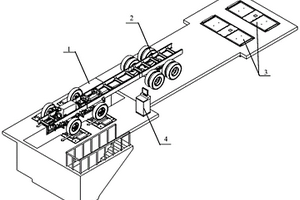 一种用于双前轴车辆检测与调整试验台