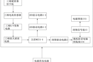 一种通过监测避雷器泄漏电流的高压带电显示装置