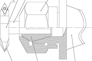 一种集成式V槽试样加工刀具