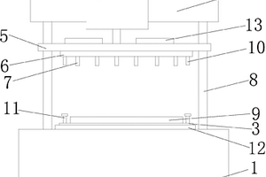 一种具有散热行程控制机构的PCB板性能检测治具