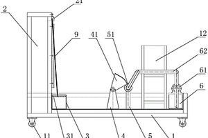 一种用于检测挡泥板滞水性能的专用装置