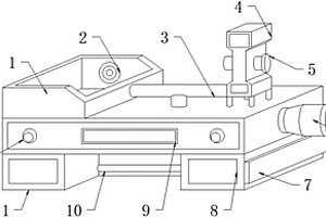 一种航空零部件检测记录工作台
