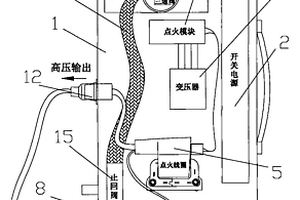 一种火花塞点火性能和耐电压性能测试仪及测试方法和用途