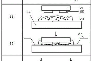 一种倒装芯片压合机及倒装发光二极管的封装方法