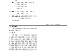 一种用于输配电通信网络的终端接入设备的性能数据采集方法