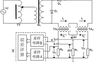 基于交直流标准的电流互感器耐直流性能检测方法