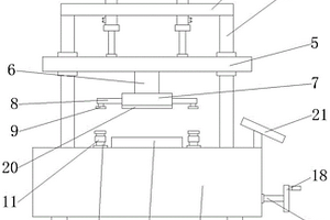 一种钣金加工用抗压性能检测装置