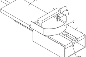 一种鞋底弯折性能检测用夹具