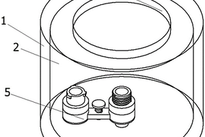 一种用于防毒面具过滤件的过滤性能检测夹具