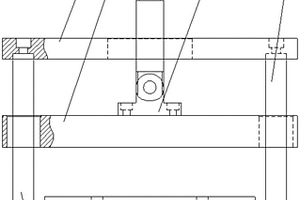 用于缓冲垫的压缩性能检测工装