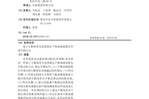 基于X射线荧光直接测定平板玻璃基板化学组分的方法