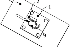航空化学镀镍工艺用结合力测试专用工装