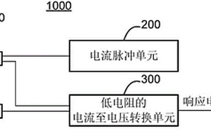 用于两电极的电化学传感器的测试装置