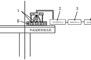 用于单面化学机械平坦化加工动态感知的监测装置