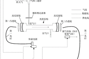 具备气体检前预转化装置的大气分子检测系统