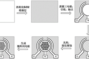 可用于电化学实时PCR的芯片及其制备方法