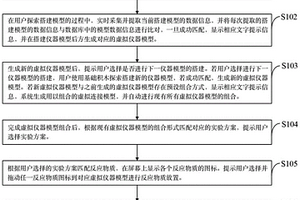 基于增强现实技术的化学实验学习交互方法、系统、应用