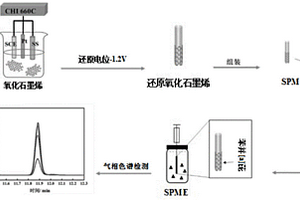 电化学还原氧化石墨烯固相微萃取纤维制备方法