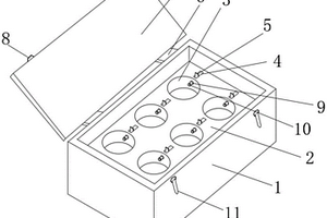 摆放分析化学实验室玻璃仪器的仪器盒