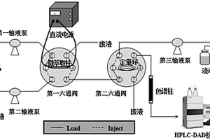 在线检测环境水样中磺酰脲类农残的装置及分析方法