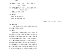 食物过敏原的化学发光定量检测试剂盒及其制备方法和检测方法