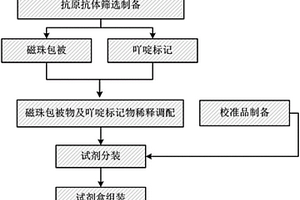 人甲胎蛋白异质体3化学发光免疫检测试剂盒及其制备方法
