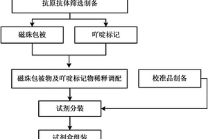 层粘连蛋白化学发光免疫检测试剂盒及其制备方法