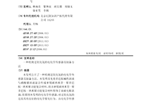检测过氧化氢的电化学传感器及制备方法