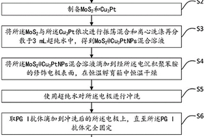 PGⅠ蛋白检测的电化学免疫传感器及其制备方法与应用