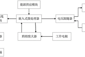 重金属离子电化学原位检测仪及采用其所构建的物联网
