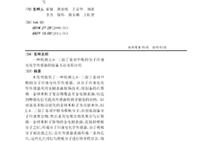 检测2,6-二叔丁基对甲酚的分子印迹电化学传感器的制备方法及其应用