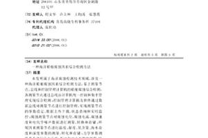 海洋船舶腐蚀因素综合检测方法