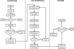 基于协作免疫网络进化算法的病毒检测方法
