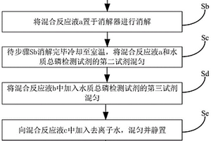 水质总磷检测试剂及其制备方法和应用