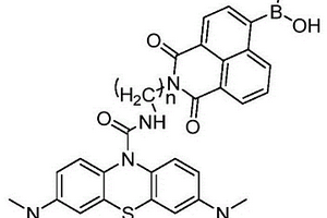 同时检测次氯酸和过氧化亚硝基阴离子的荧光探针及其合成方法和应用