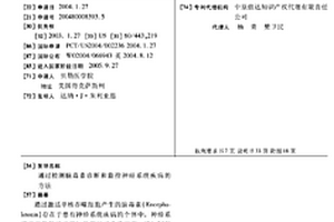 通过检测脑毒素诊断和监控神经系统疾病的方法