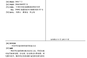 新型余氯检测电极的制备方法