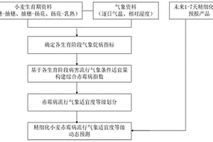 小麦赤霉病流行气象适宜度等级预测方法及计算机系统