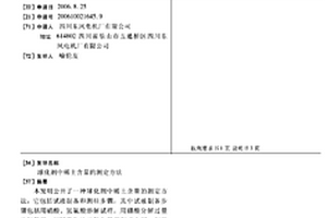 球化剂中稀土含量的测定方法
