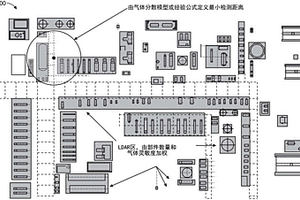 用于将网络化的传感器放置在一设施内以用于逃逸性排放监测的系统及方法