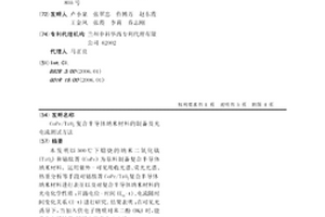 CoPc/TiO2复合半导体纳米材料的制备及光电流测试方法