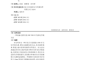 制备光滑尖锐AFM-TERS针尖的化学镀方法