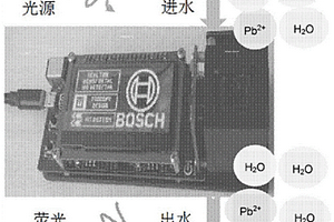 基于荧光的铅离子化学传感器的受体和间隔基